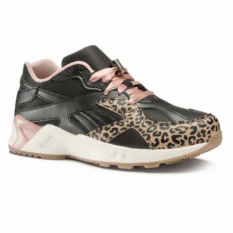 Tenisi Reebok Aztrek 3am Dama Negrii/Roz Romania XI7262TJ
